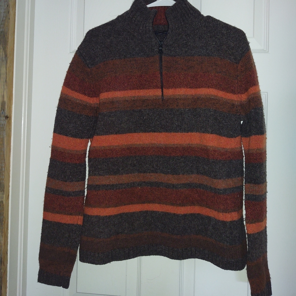 Banana republic wool quarter zip